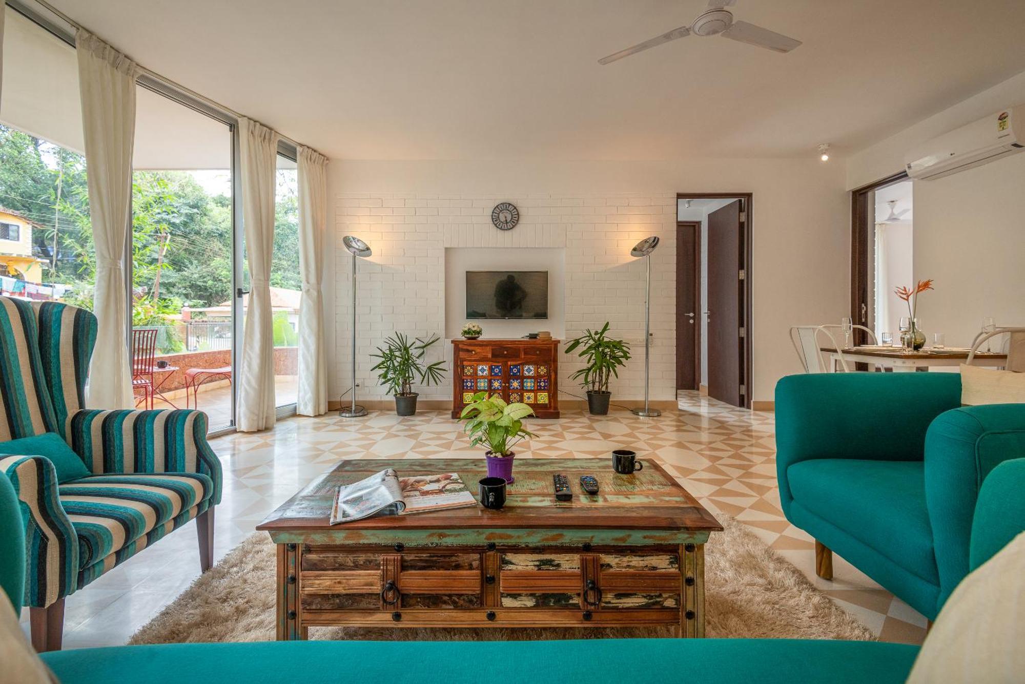 El - Arbol Apartments Panaji Oda fotoğraf